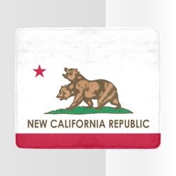 Fallout New California Republic Blanket Lightweight Soft Microfiber Fleece