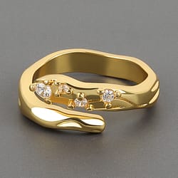 shop stunning qmcoco 2021 silver twisted zircon rings for women | trendy elegance & fine jewelry gifts