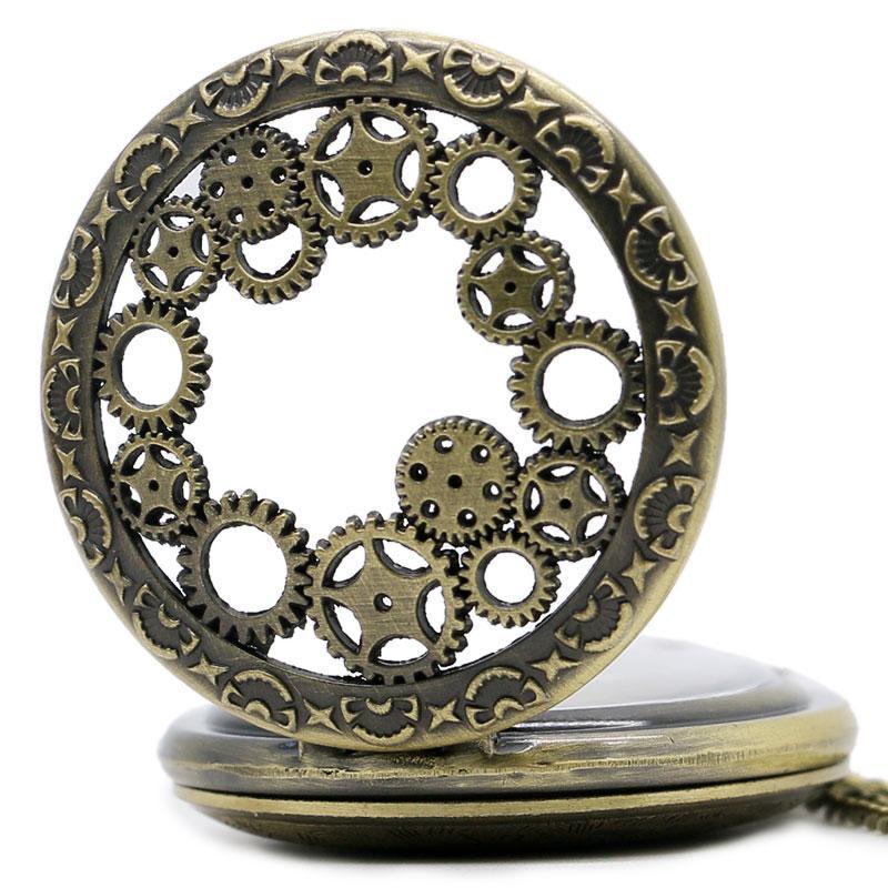 Elegant Time Travelers Pocket Watch in Classic Design