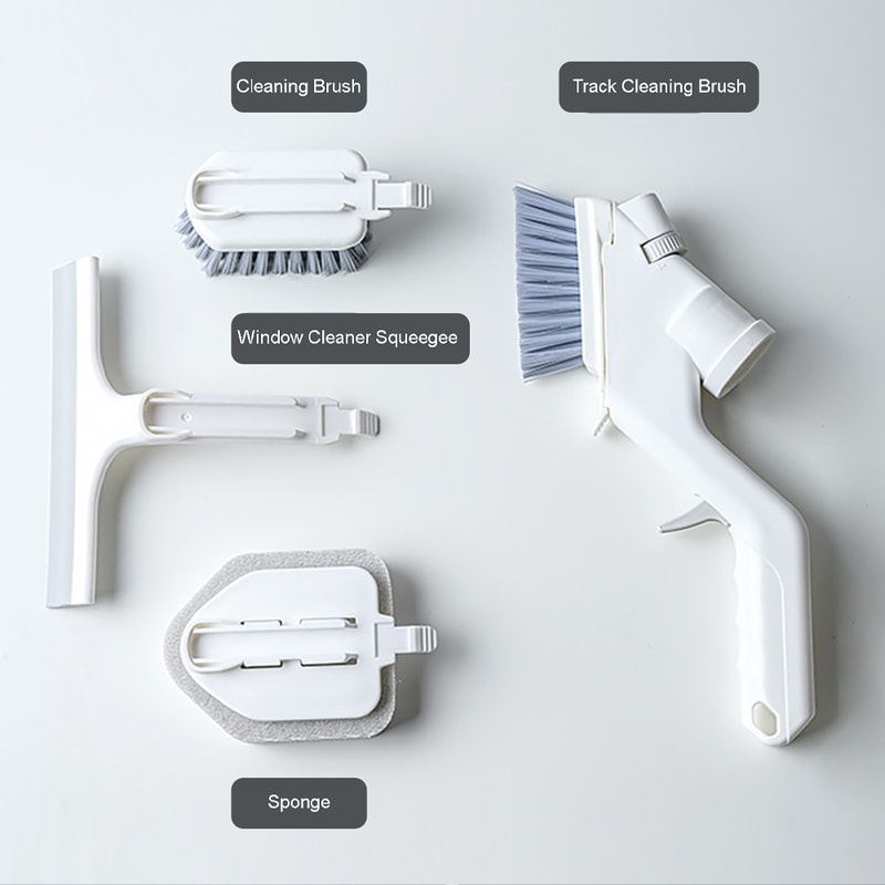 4-in-1 Universal Gap Cleaning Brush Scrubber Wiper 7