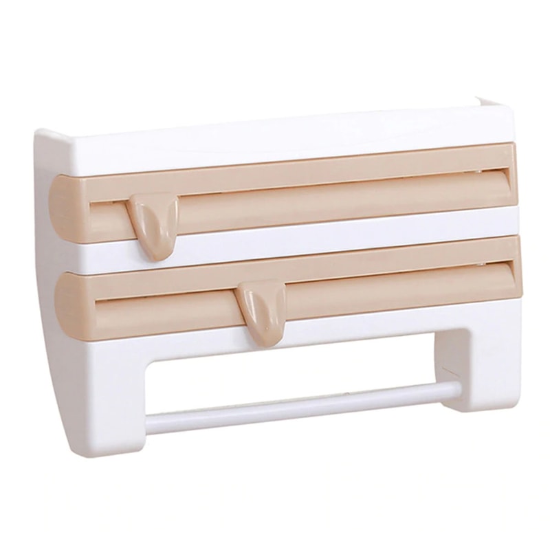 4-in-1 Wall Mount Multi Roll Holder & Rack 5