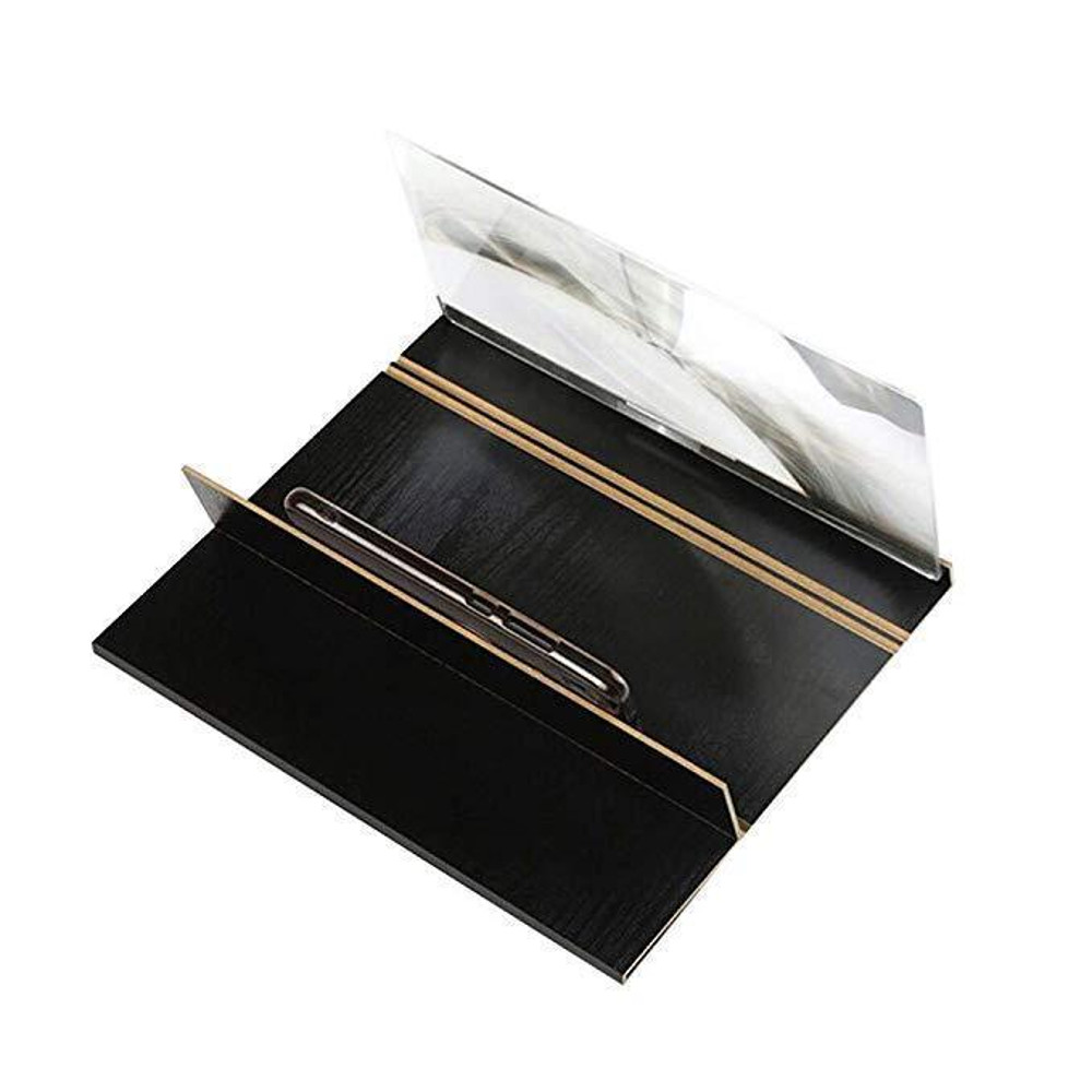 3D Phone Magnifying Stand black