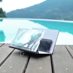 3d phone magnifying stand