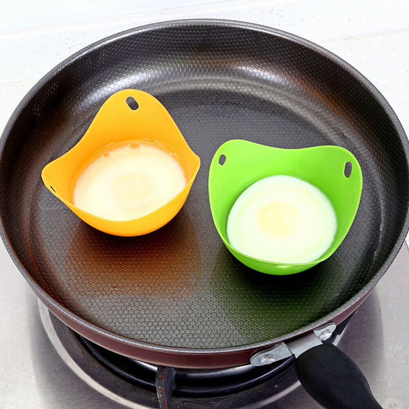 Arched Edges Multifunctional Silicone Egg Poacher2