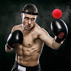 boxing reflex ball headband set – ideal fitness & boxing gift for all ages