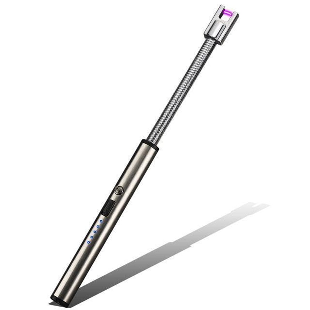 Flexible Electric USB Lighter silver