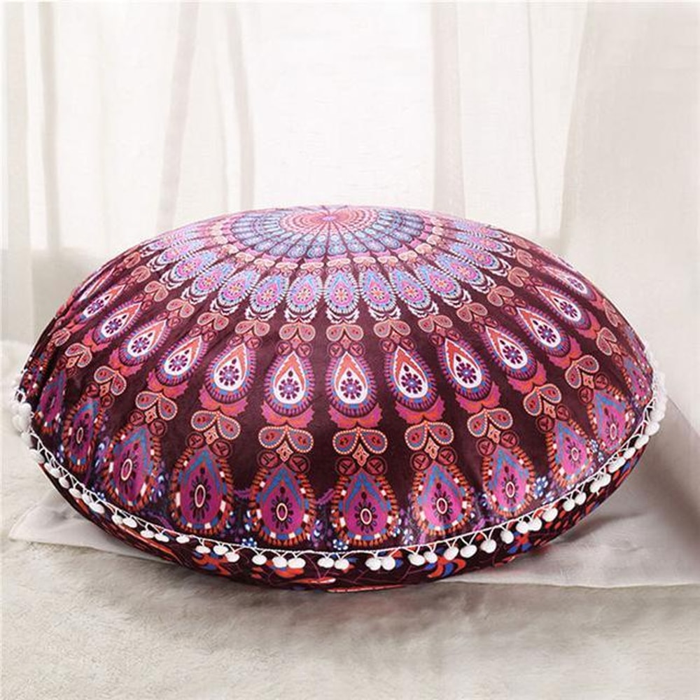 Boho Floor Pillow Cover 7
