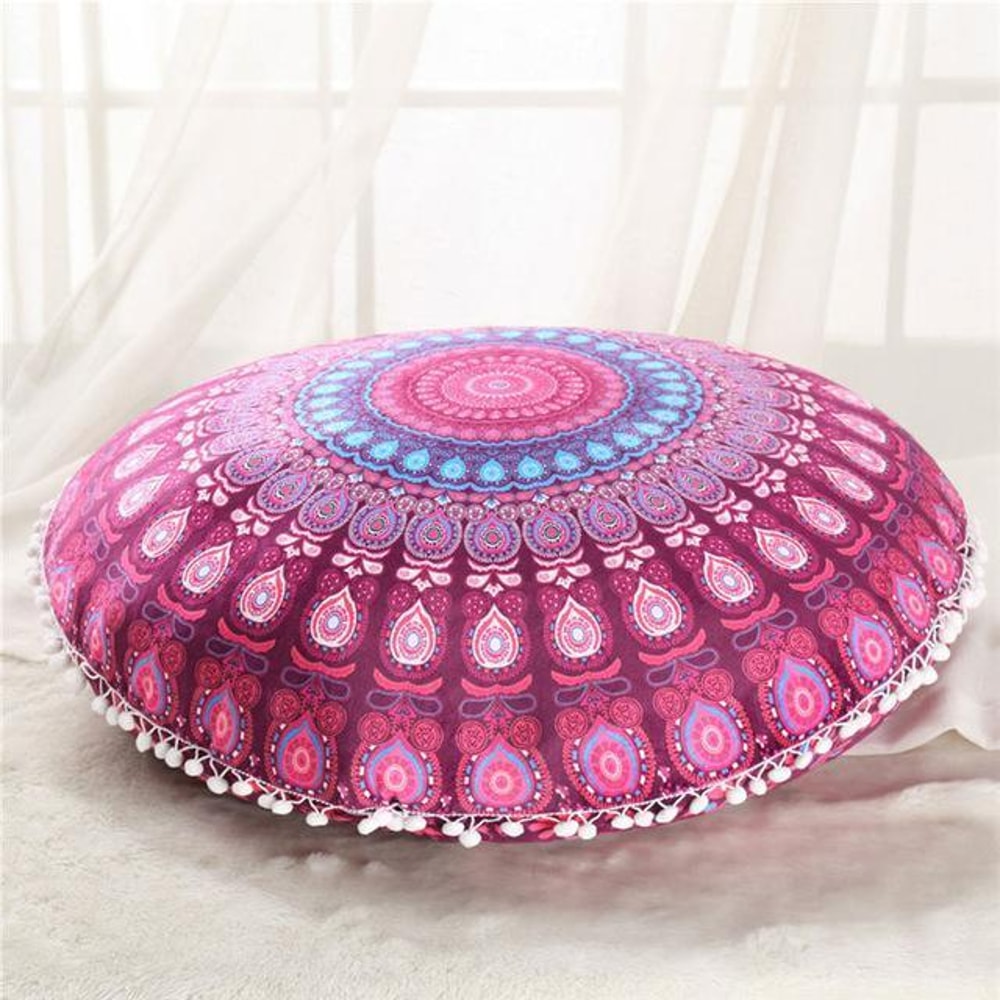 Boho Floor Pillow Cover 4