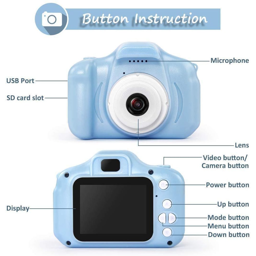 Easytouse digital camera for toddlers