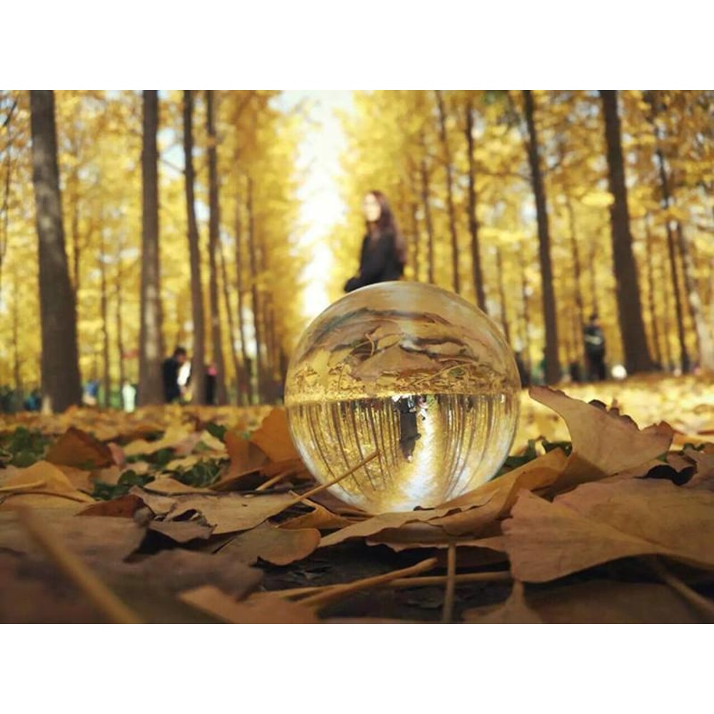 glass ball for photography