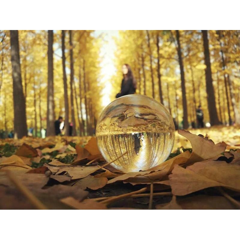 glass ball for photography