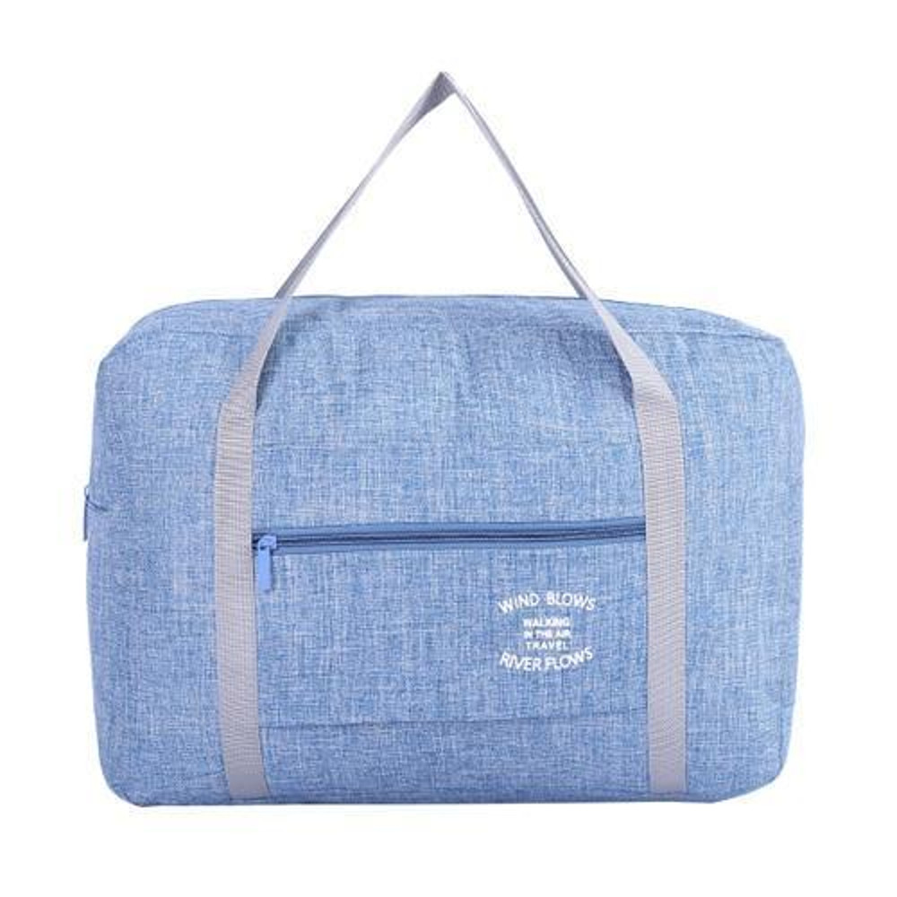 Foldable Weekender Bag blue