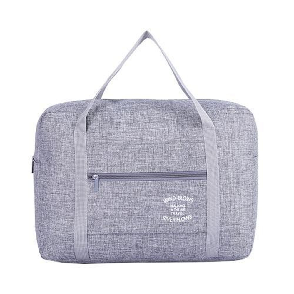 Foldable Weekender Bag grey