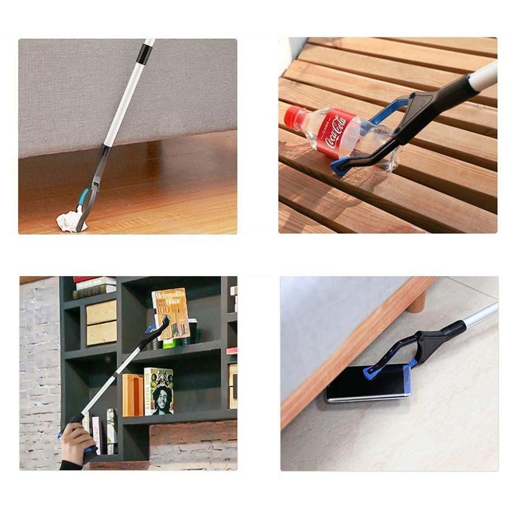 Extra Long Foldable Gripper and Reaching Tool Heavy Duty Pick Up Stick Grabbers for Seniors