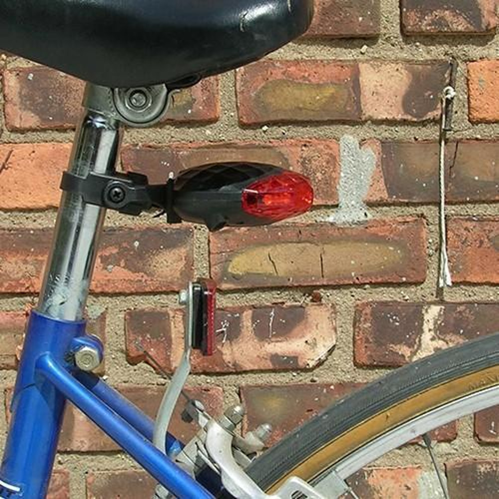 Bicycle Safety Tail Light red