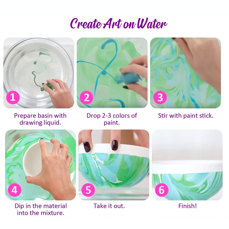 Hydro Dipping Art Set for Creative Gifts