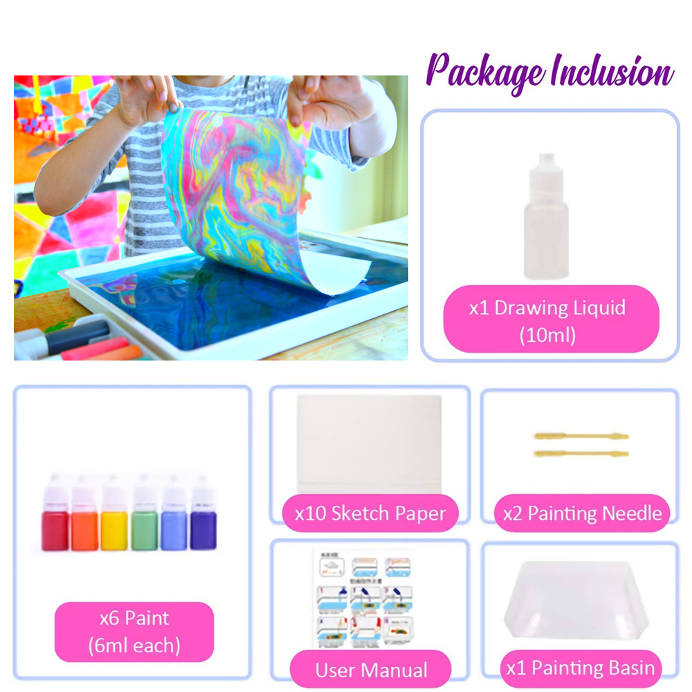 Complete Hydro Dipping Paint Set for Artists