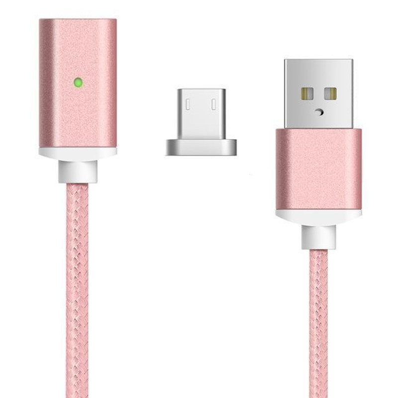 Magnetic Charger Cable Android-Pink