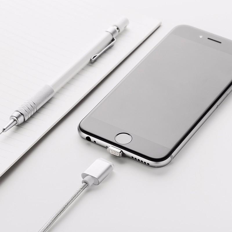 Magnetic Charger Cable IOS-Silver