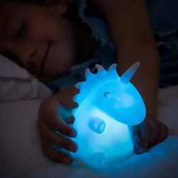 led unicorn mood lamp