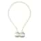 Magnetic Curtain Tieback Set White