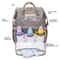 Multifunctional 3 in 1 Baby Diaper Bag With Bed (Waterproof Exterior) 2