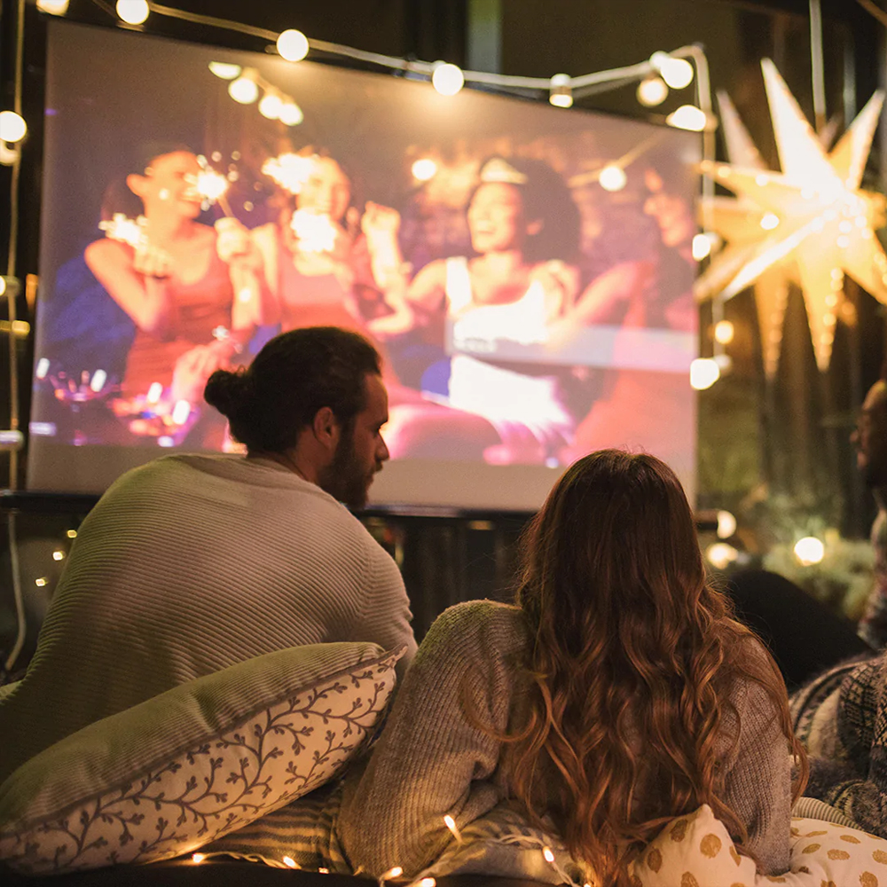 Portable Anti-Light Outdoor Projector Screen