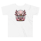 KAWAII AXOLOTL EATING RAMEN ANIME Toddler Short Sleeve Tee 2