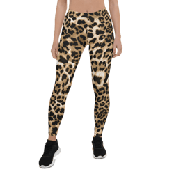 leopard print animal skin pattern leggings