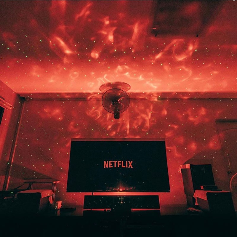 Remote Controlled Bluetooth Music Starry Galaxy Projector Light 5