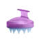 Silicone Scalp Massager Dandruff Remover Shampoo Brush for Healthy Hair Purple