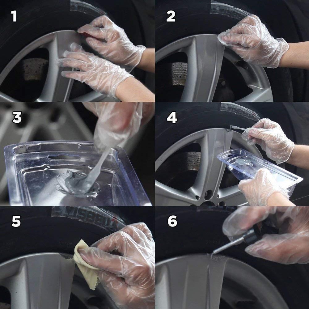 DIY Alloy Wheel Easy Rim Repair Kit 1
