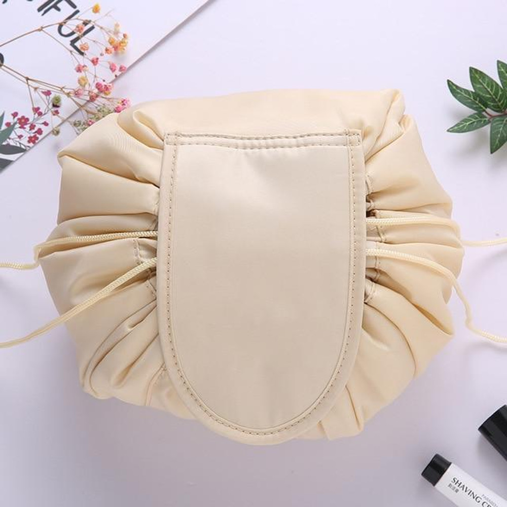 Travel Make Up Wrap Bag Beige 1