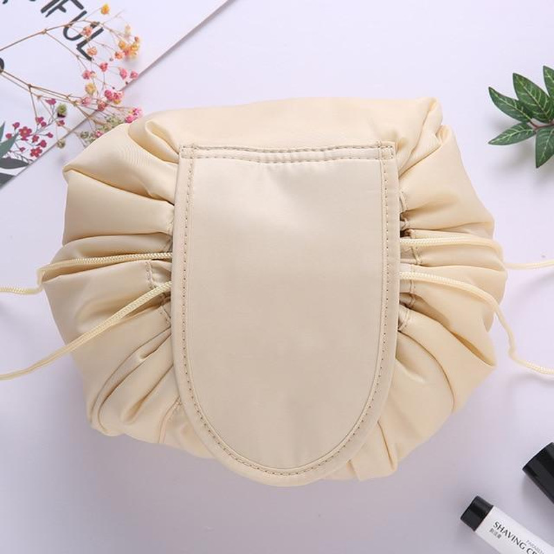 Travel Make Up Wrap Bag Beige 1