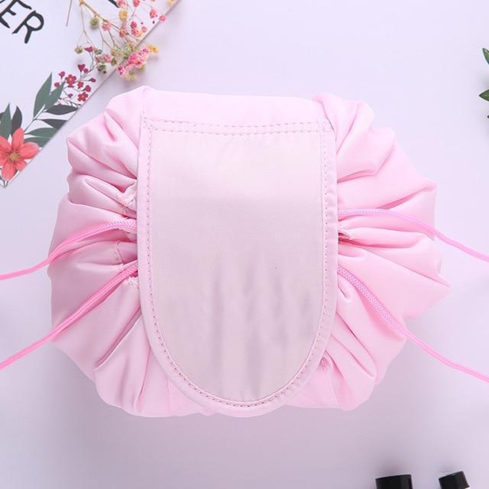 Travel Make Up Wrap Bag Pink 1